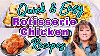 The Best Quick and Easy Rotisserie Chicken Recipes Whats For Dinner Tonight [upl. by Stoddart119]