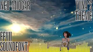 FFVII SOUNDFONT Yunas Theme  FFX Version II [upl. by Salangi]