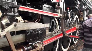 Dampflok 141R1244 steam train  Mikado [upl. by Barcellona]