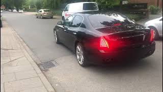 Maserati Quattroporte pure Sound love IT V8 facelift [upl. by Ylam]