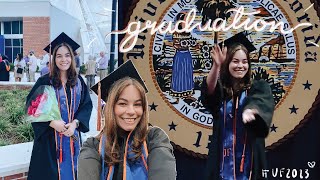 i graduated from college  university of florida graduation  commencement [upl. by Nivrek]