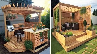 Creative Pergola Ideas  Transform Your Outdoor Space [upl. by Arihsa57]