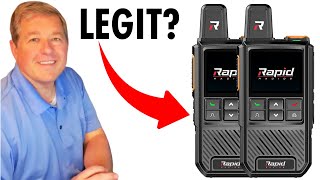 Rapid Radios Review Long Distance Two Way Radios [upl. by Elysee341]