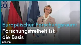 Ministerkonferenz zum Europäischen Forschungsraum [upl. by Daugherty]