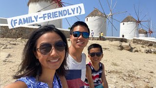 4 Days in Mykonos Greece  Travel with kids [upl. by Jeffery]