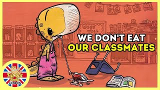 We dont eat our classmates backtoschool getreadyforschool bedtimestories firstdayofschool [upl. by Leclair]