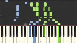 Erster Verlust  Robert Schumann Piano Tutorial Synthesia [upl. by Dosh]