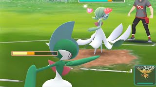 Gardevoir Vs Gallade 😂 Pokemon Go [upl. by Hovey]