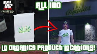 ALL 100 LD ORGANICS PRODUCT LOCATIONS LAMAR COLLECTIBLES GTA 5 ONLINE GUIDE [upl. by Susie]