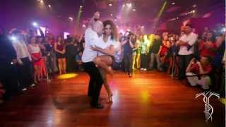 ATACA amp LA ALEMANA Bachata Dance Performance 40 MILLION VIEW PARTY At THE SALSA ROOM [upl. by Wooldridge]