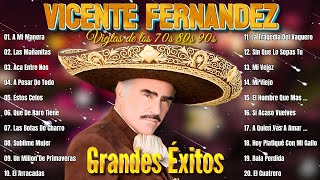 VICENTE FERNÁNDEZ MIX ROMANTICAS VIEJITAS PARA ADOLORIDOS  LO MEJOR DE VICENTE FERNÁNDEZ [upl. by Letsyrhc702]