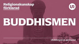 Buddhismen förklarad  RELIGIONSKUNSKAP  Gymnasienivå [upl. by Devlen]