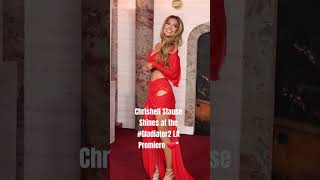 Chrishell Stause Turns Heads at Gladiator 2 LA Premiere [upl. by Yrmac]