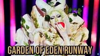 Rupauls Drag Race Global All Stars Garden of Eden Runway Review [upl. by Auhsej168]