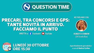 Precari tra concorsi percorsi abilitanti e GPS tante novità in arrivo Facciamo il punto [upl. by Tecla816]