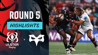 Ulster v Ospreys  Highlights  Round 5  URC 202425 [upl. by Liatnahs587]