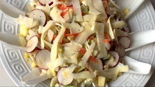 Fresh Endive Salad  A Recipe so Healthy and so Tasty that is so Worthy to Try 👍 [upl. by Drofub]