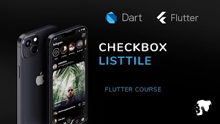 48  Flutter Widget  CheckBoxListTile [upl. by Essilem]