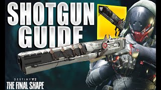 How to use a Slug Shotgun in Destiny 2 Shotgun Guide [upl. by Tam]