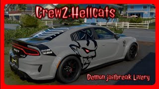 Demon Jailbreak Livery by Crew2Hellcats  The Crew Motorfest [upl. by Nednerb]