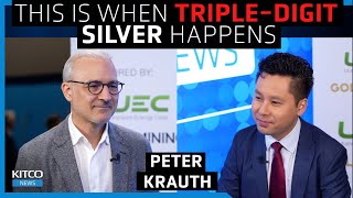 300 silver is coming If silver hits this floor start buying  Peter Krauth [upl. by Alviani]