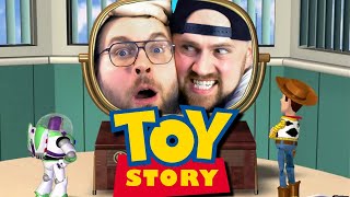 TWO GROWN MEN BEAT TOY STORY ON SEGA GENESIS  Toy Story Sega Full Playthrough [upl. by Sugar303]