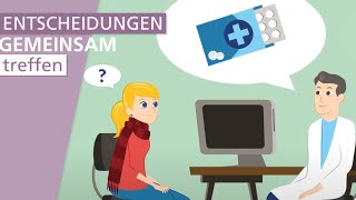 Wie sprechen Patienten mit Ärzten auf Augenhöhe  Stiftung Gesundheitswissen [upl. by Aissatsana]