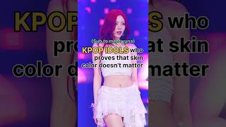 Proves skin color doesnt matter kpop kissoflife shorts fypシ゚viral fyp sriya fatou hwasa [upl. by Allesor]