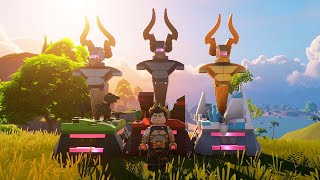 LEGO Fortnite All Storm Wild Brute Boss Fights Expert Mode Trophy [upl. by Boland411]