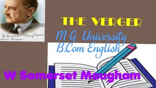 THE VERGERW SOMERSET MAUGHAMSHORT STORY [upl. by Strohl]