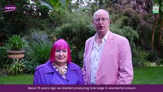 Interview with Mark Cass amp Dame Zandra Rhodes  Bags of Ethics [upl. by Spiegel]