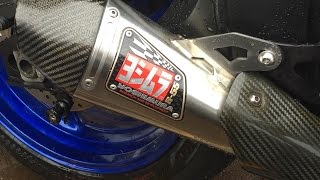 Yoshimura R55 exhaust [upl. by Dnalro]