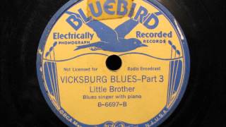 VICKSBURG BLUES by Little Brother Montgomery 1936 [upl. by Aram]