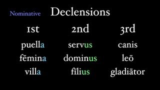 Basics of Declension [upl. by Chane]