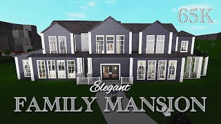 Bloxburg Elegant Family Mansion 65K [upl. by Otrebilif]