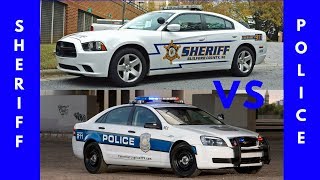 POLICE VS SHERIFF  WHAT IS THE DIFFERENCE BETWEEN DEPUTIES AND POLICE OFFICERS [upl. by Labors699]