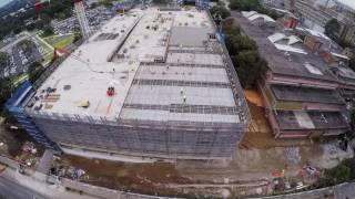 Westmead Hospital multistory car park level six concrete pouring [upl. by Ennybor115]