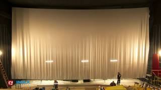 IMAX Screen Installation Timelapse at Celebration Cinema Crossroads [upl. by Adiahs]