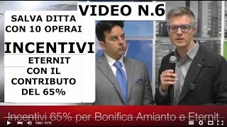 Bonifica Amianto finanziamenti a fondo perduto per Smaltimento Eternit Bando inail Contributiregione [upl. by Osrock104]