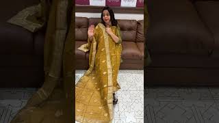 Tissue unstitched salwar suits collections for booking visits [upl. by Liemaj554]