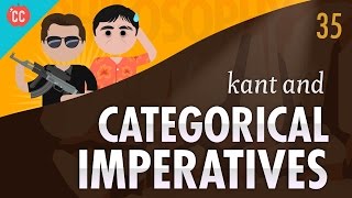 Kant amp Categorical Imperatives Crash Course Philosophy 35 [upl. by Rett]