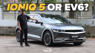 Review Hyundai Ioniq 5  better than the Kia EV6 [upl. by Emeline]