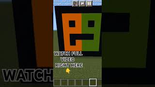 MINECRAFT TAPL HEAD TUTORIAL minecraft tutorial shorts [upl. by Tamqrah]