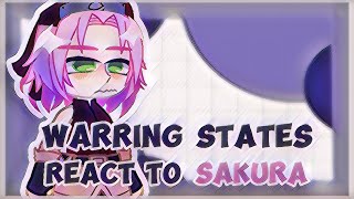 Warring States React to Sakura Haruno [upl. by Naneik]