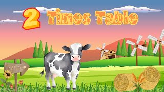 The 2 Times Table Song Multiply by 2  Silly School Songs [upl. by Amarillis]