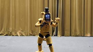 Mangafest 2019  Concurso cosplay  Golden Freddy  Five Nights at Freddys FNAF [upl. by Anhavas141]