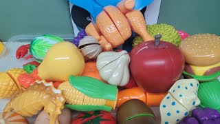 🔴LIVE CUTTING🔪🔪🌽🧅CHICKEN AND 🍎APPLE FRUITS FISH🐠 SEAFOODS ASMR [upl. by Osmund]