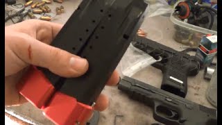 Smith amp Wesson MampP Mag Extension Install [upl. by Doraj]