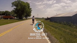 BRAN 2018  Bicycle Ride Across Nebraska Day 7 [upl. by Rotce956]