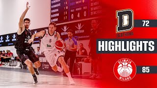 Derthona Tortona vs Olimpia Milano  Highlights [upl. by Paik]